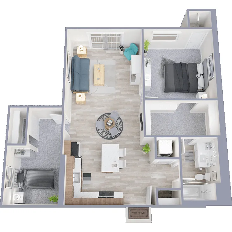 Floor plan Beacon B