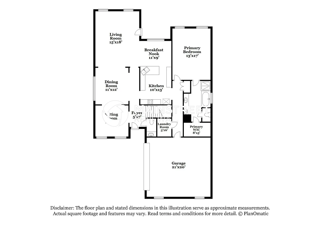 Floor Plan - 6330 Cheyenne Dr