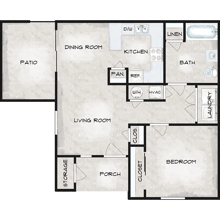 Floor plan A