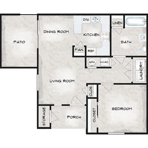 Floor plan A
