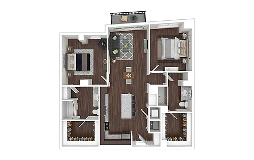 Floor plan B3