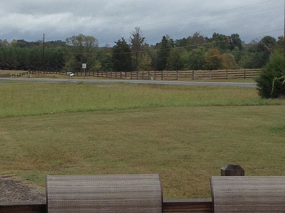 Side view from the deck