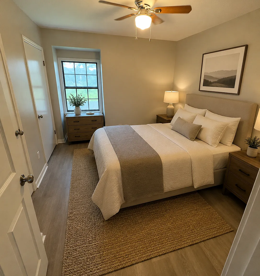 2 bed, 1.5 bath, 1200 sqft, $1,200 — Photo 2