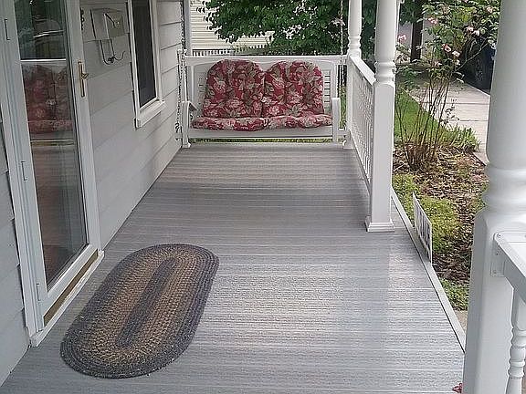 Relaxing porch