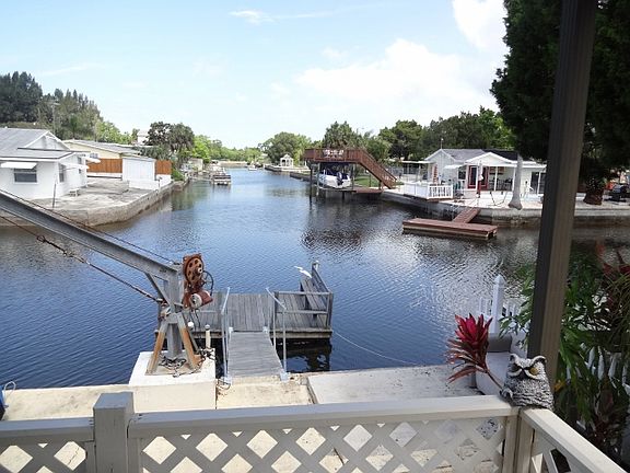 View from deck of dock