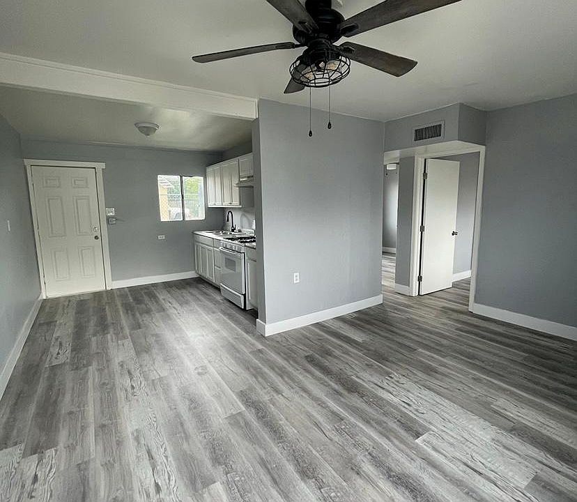 Wide open living room space.