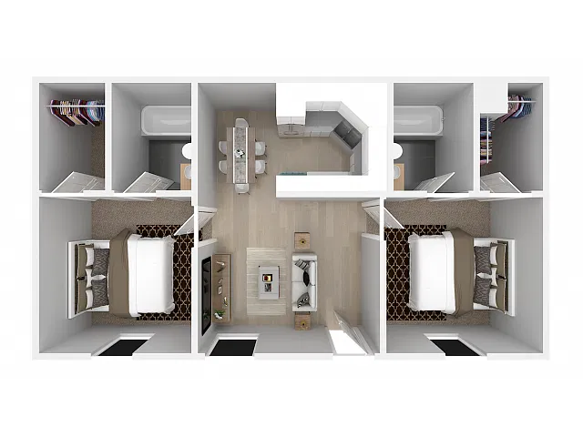 Floor plan 2X2