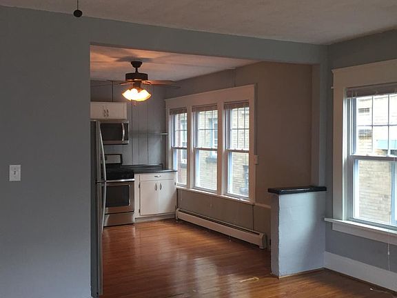 View from LR into Kitchen