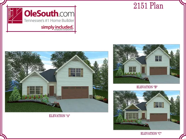 2151 Elevation ABC Plan, Wheatfield