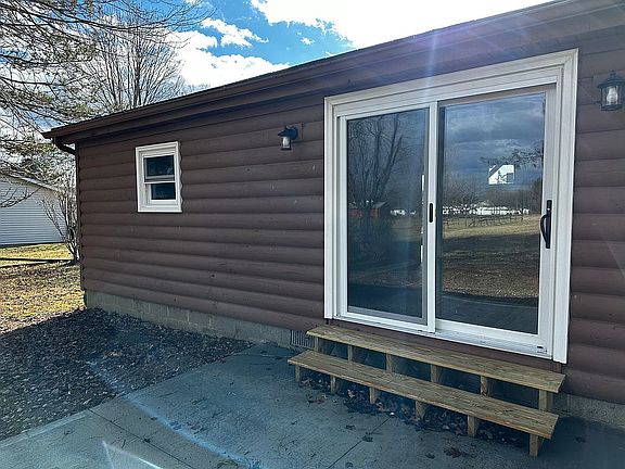 Back new patio/steps. 