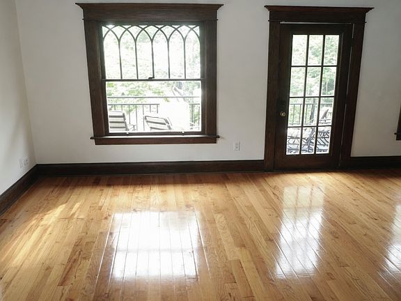 Living room with exit to patio