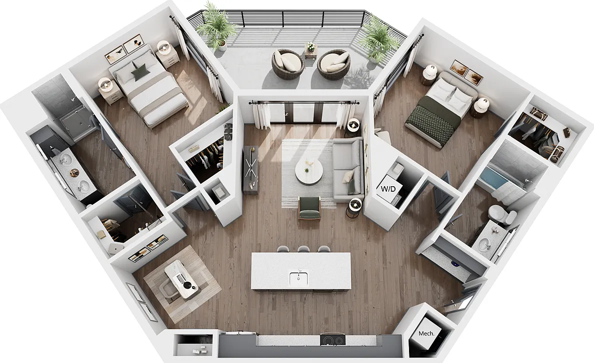 Floor plan B6