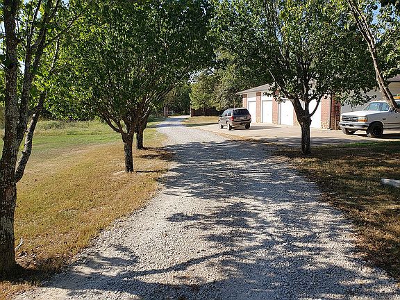 Driveway view from house