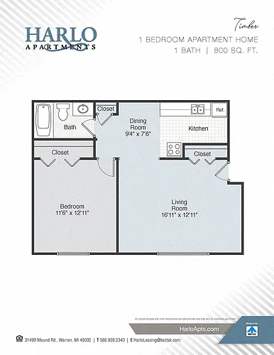 Floor plan Timber