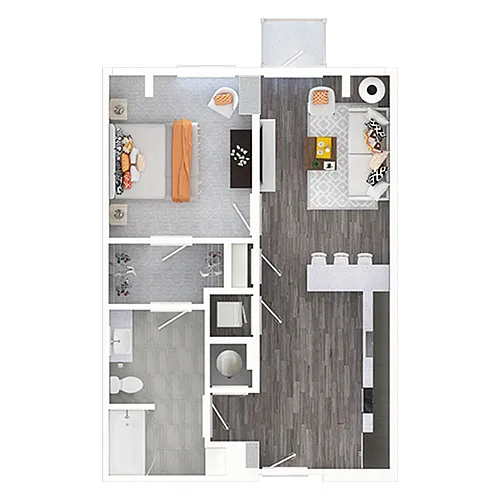 Floor plan A45