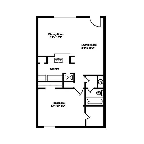 Floor plan A