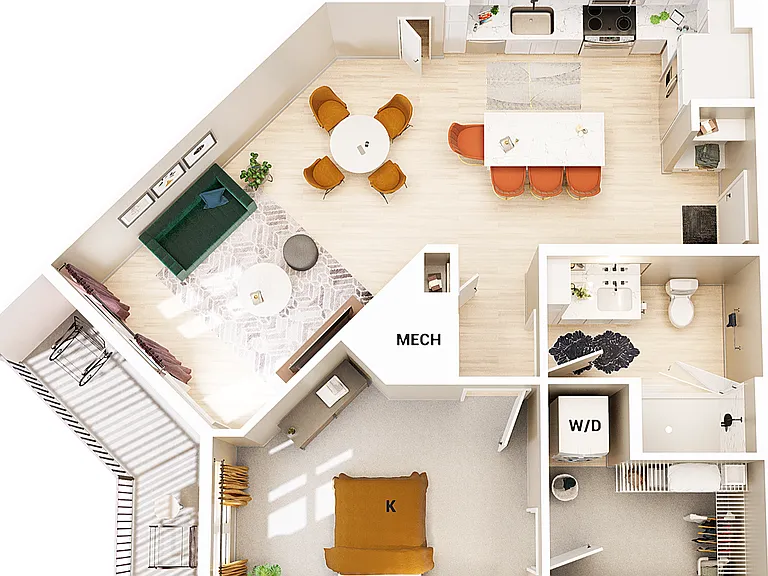 A2 floor plan Broadstone 2Thirty