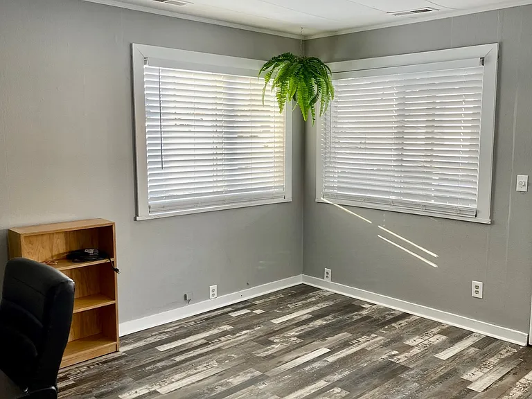 Another view of sunny living room