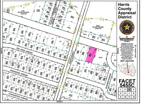 Approximately 100'x225' lot