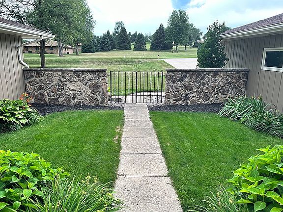 Courtyard from Front Door