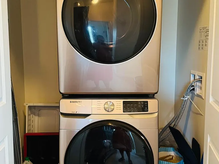 Washer and Dryer unit.