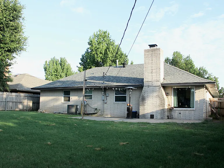 Back of house view