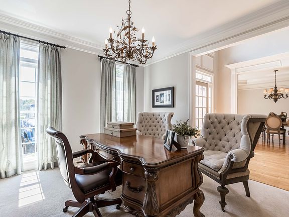 Formal office or living room