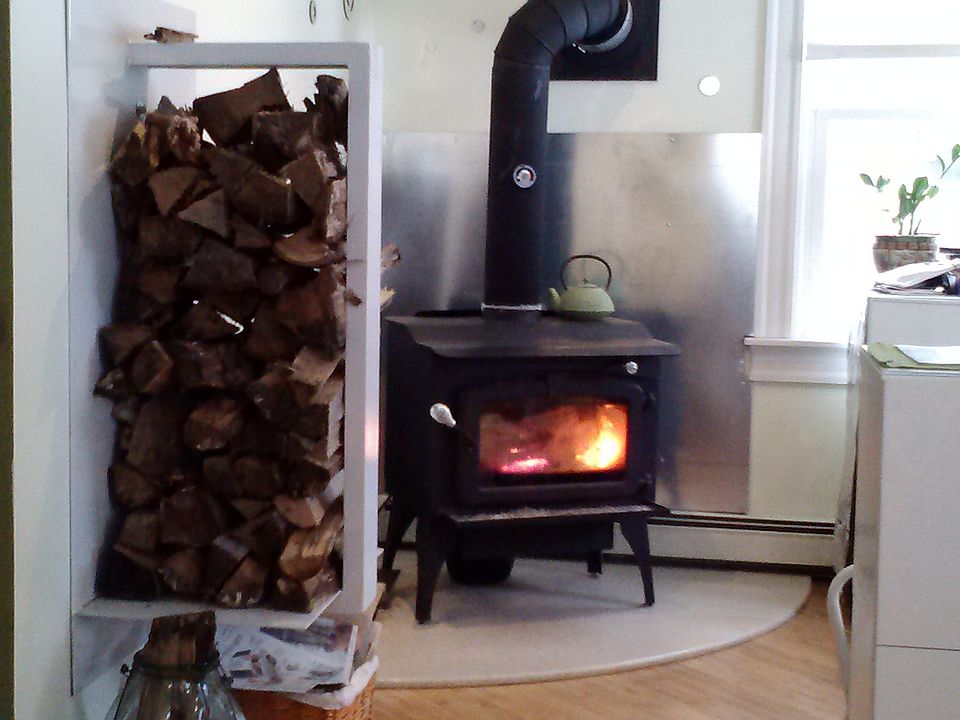 New wood burning stove
