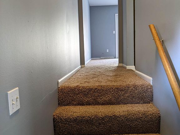 View from entry landing, going upstairs.