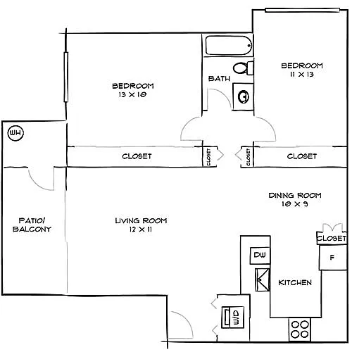 Floor plan The Colony Premier