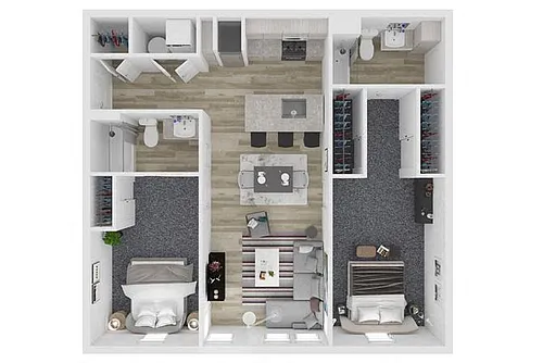 Floor plan B21