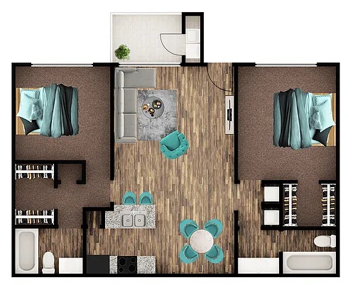 Floor plan Dove
