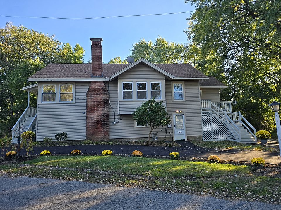 front of the house