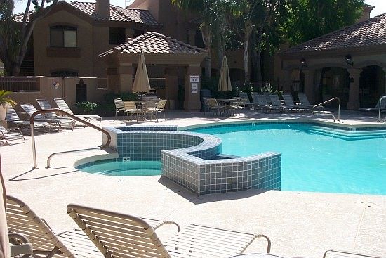 Signature Hot Tub and Pool right outside your door!