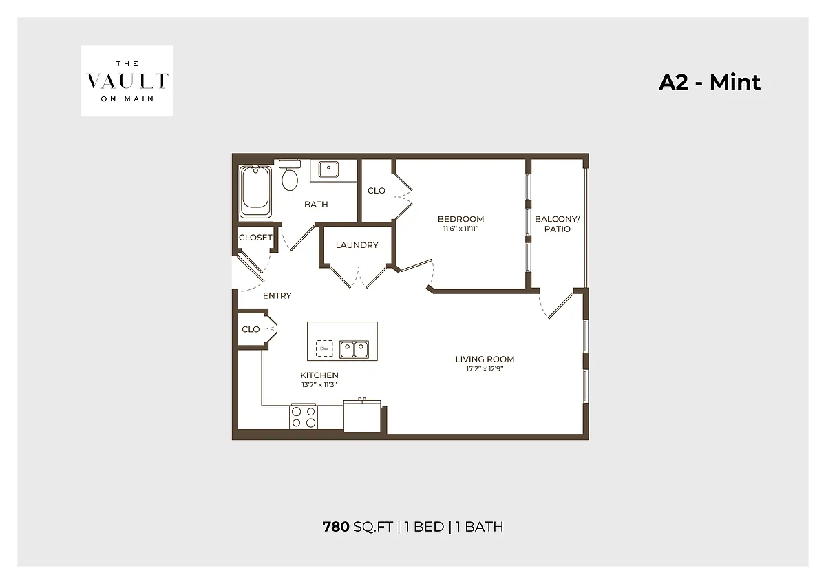 Floor plan A2 Mint