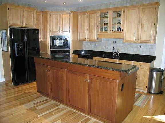 Kitchen open to family room