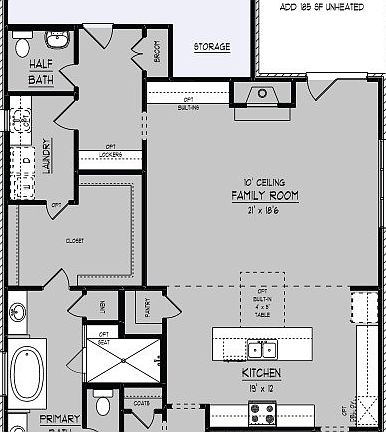 Merlin Floorplan First Floor