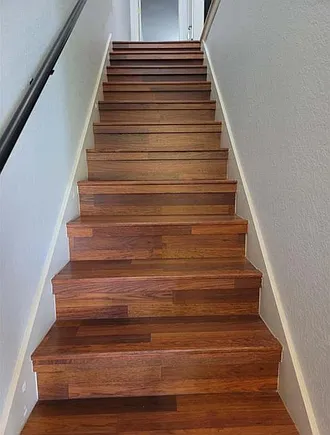 Stairs to the second floor