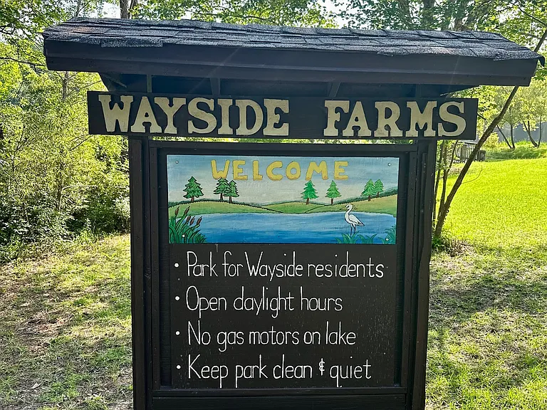 Lake access for neighborhood