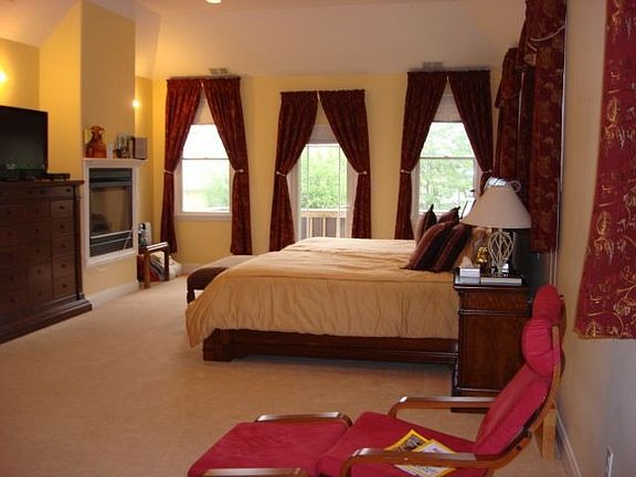 Master bedroom suite 