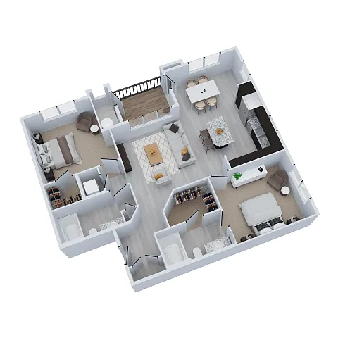 Floor plan B2