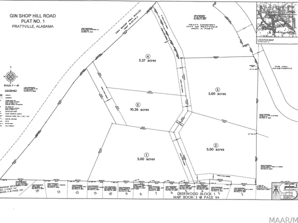 LOT 3 Gin Shop Hill Rd, Prattville, AL 36067