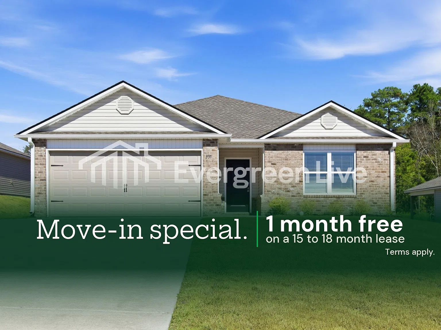3 bed, 2.0 bath, 1355 sqft, $1,410 — Photo 1