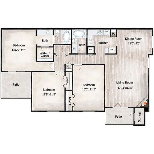 Floor plan Madison