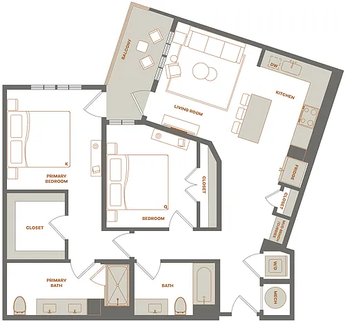 Floor plan B2