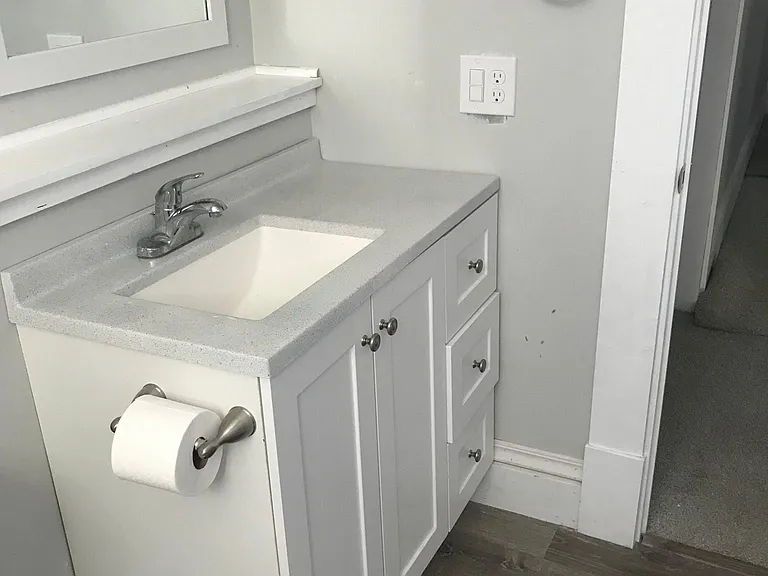 Vanity. Bathroom on 2nd floor.