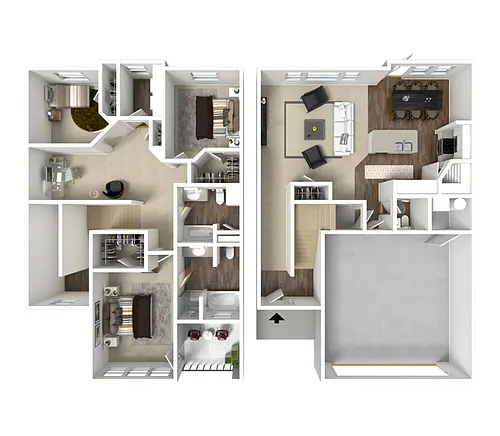 Floor plan Cottonwood