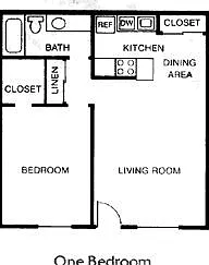 650sqft floorplan no washer and dryer