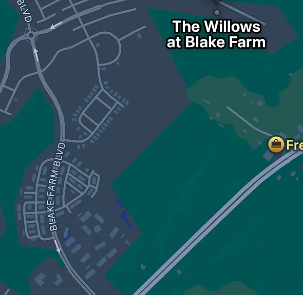 The address is so new it's not showing on maps yet. Take Blake Farms Blvd off Hwy 17 to N. Atlantic Avenue. Cashmere Ct is parallel at the end of N. Atlantic.