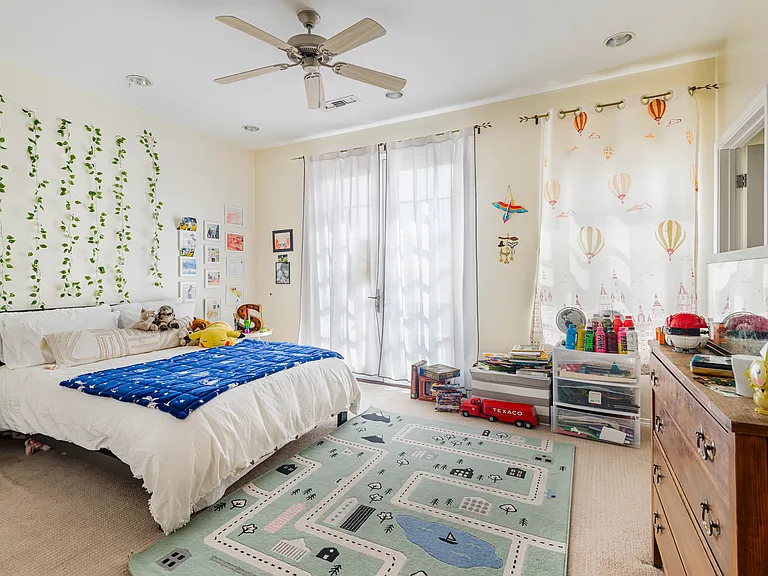 Second-floor master bedroom.
